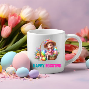 Happy Easter Day - Celebrate Two-Tone Coffee Mug
