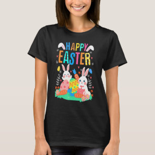Happy Easter Day Colourful Egg Face Mask Hunting C T-Shirt