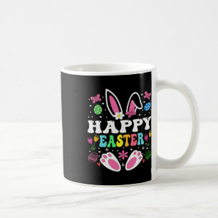 Happy Easter Day, Cute Colourful Egg Hunting Women Coffee Mug