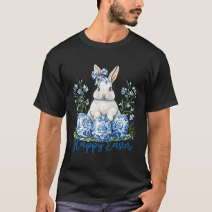 Happy Easter Day Cute Egg Bunny Celebrate Women Ki T-Shirt