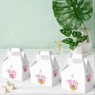 HAPPY EASTER DAY DESIGN FAVOR BOX