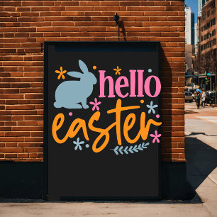 Happy Easter Day - Easter Eggs Hunter Poster