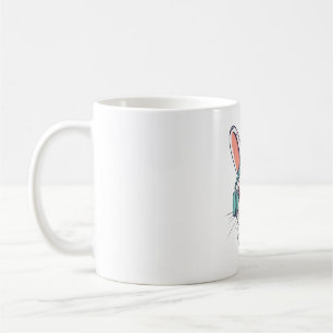Happy Easter Day Egg Bunny Funny Gamer Boys Kids Coffee Mug