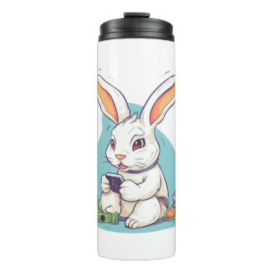 Happy Easter Day Egg Bunny Funny Gamer Boys Kids Thermal Tumbler
