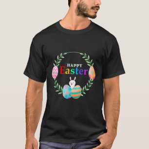 Happy Easter Day Family Cute Bunny Eggs Funny T-Shirt