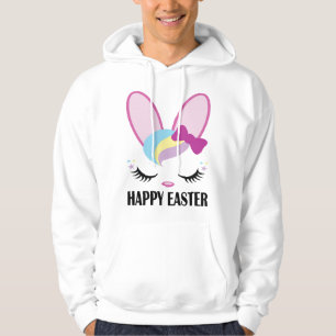 Happy Easter Day Funny Eggs Rabbit Funny T-shirt Hoodie