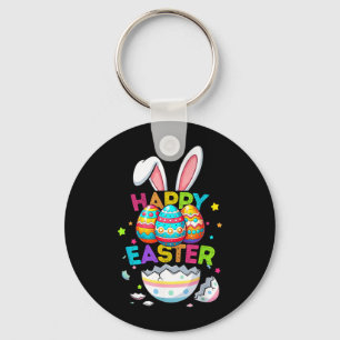 Happy Easter Day Girls Kids Boys Easter Funny Eggs Keychain