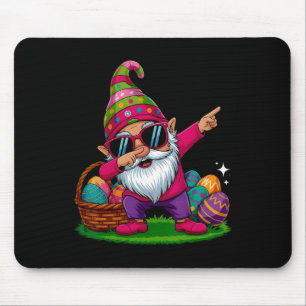 Happy Easter Day Gnome Hug Easter Eggs Women Girl Mouse Pad
