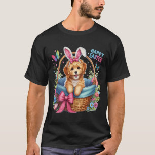 Happy Easter Day Golden Doodle Dog Lovers Easter B T-Shirt