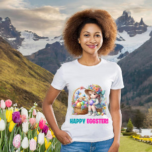 Happy Easter Day - Hare T-Shirt