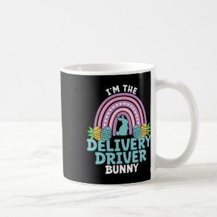 Happy Easter Day I'm The Delivery Driver Bunny Coffee Mug