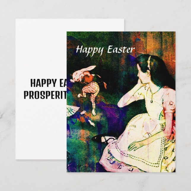 HAPPY EASTER DAY INVITATION (Front/Back)