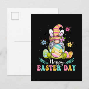 Happy Easter Day Invitation Postcard
