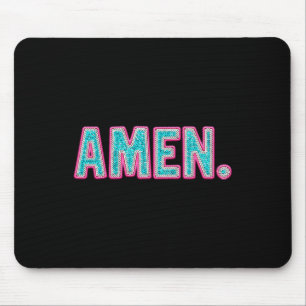Happy Easter Day Jesus Christian Men Women Kids Mouse Pad
