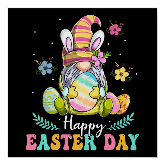 Happy Easter Day Poster (Front)