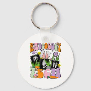 Happy Easter Day Radiology Tech Rad Tech Ct Mri Te Keychain