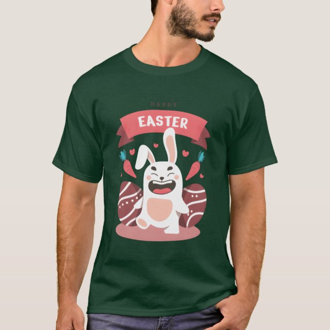 Happy Easter Day T-Shirt (Front)