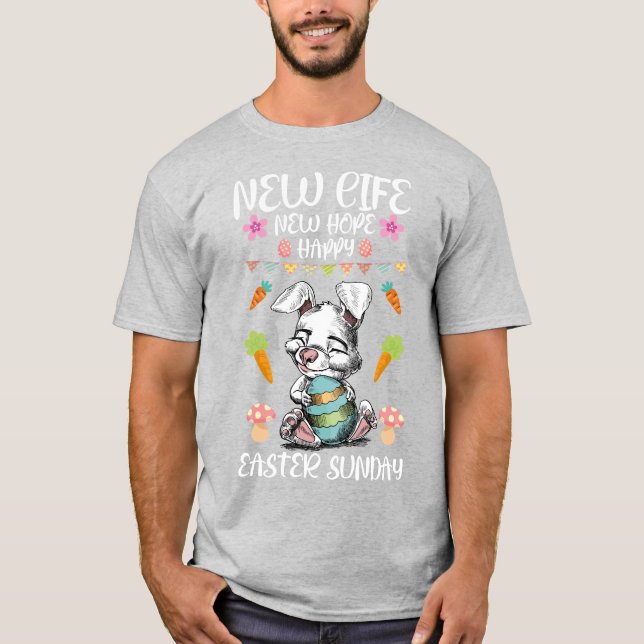 Happy Easter Day T-shirt Design (Devant)