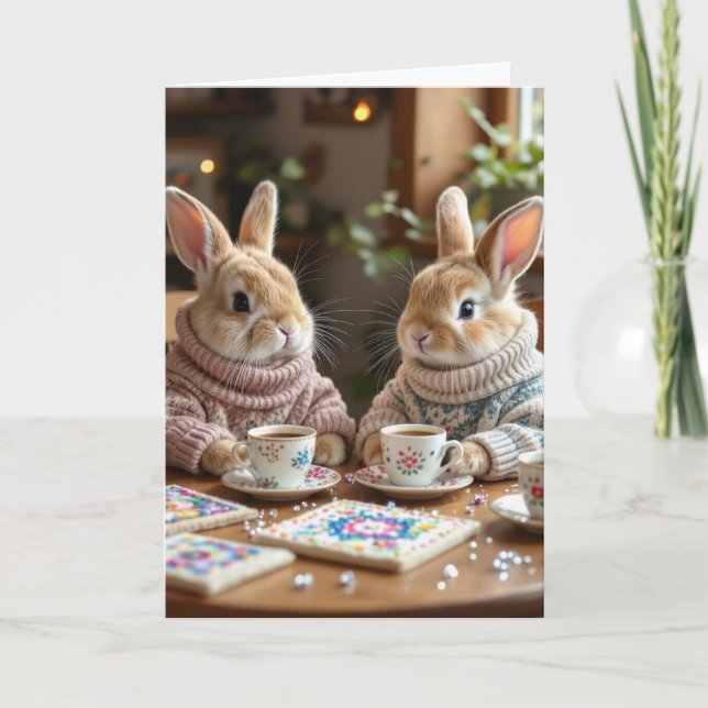 Happy easter diamond painter card (Front)
