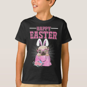 Happy Easter Dog Funny Pug Bunny _1 T-Shirt