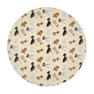 Happy Easter Dogs Cutting Board