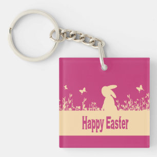happy Easter,dreamy hare Keychain