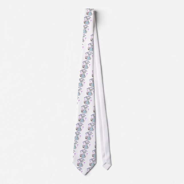 Happy Easter! Easter Bunny Tie (Front)