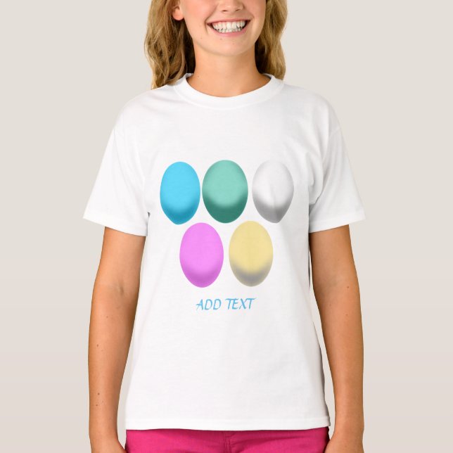 Happy Easter ,Easter eggs  T-Shirt (Front)