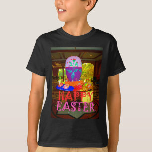 Happy Easter Egg Centerpiece for Spring T-Shirt