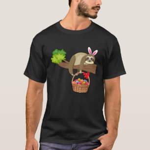 Happy Easter Egg Hunt With Sloth T-Shirt
