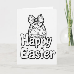 Happy Easter Egg Season Card