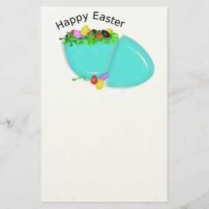 "HAPPY EASTER" EGG STATIONERY