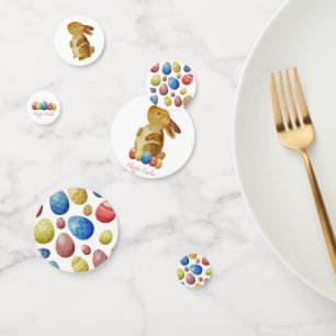 Happy Easter eggs Confetti