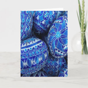 Happy Easter Eggs Holiday Card