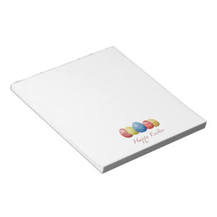Happy Easter Eggs Magnetic Notepad – Cute Spring