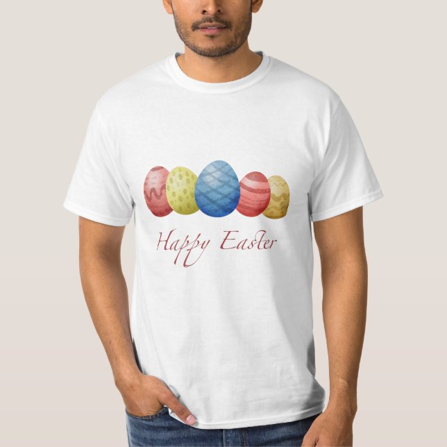 Happy Easter eggs  T-Shirt (Front)