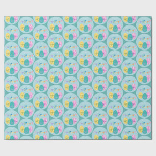 Happy Easter Eggs Wrapping Paper