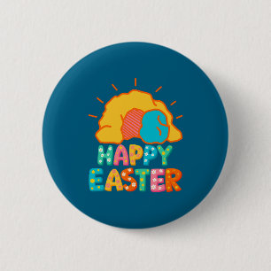 Happy Easter Empty Tomb  2 Inch Round Button