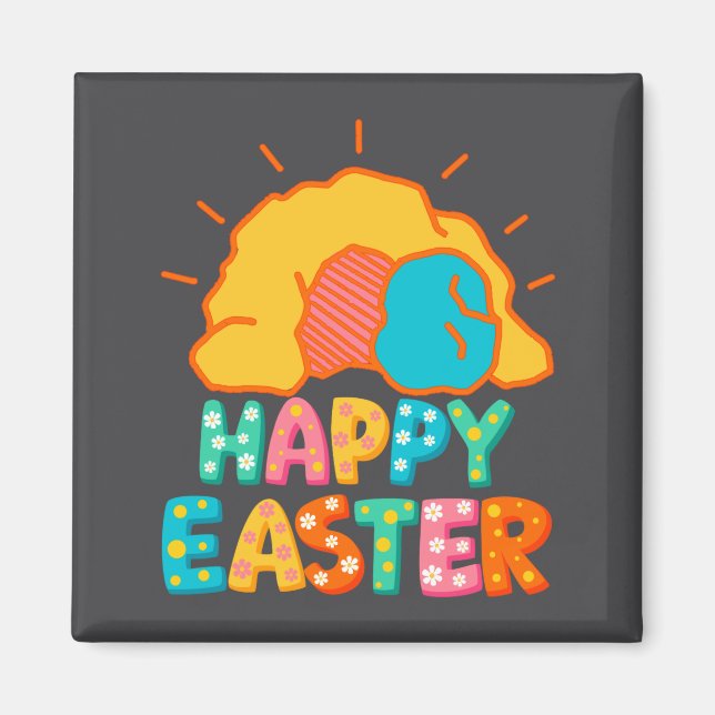 Happy Easter Empty Tomb  Magnet (Front)