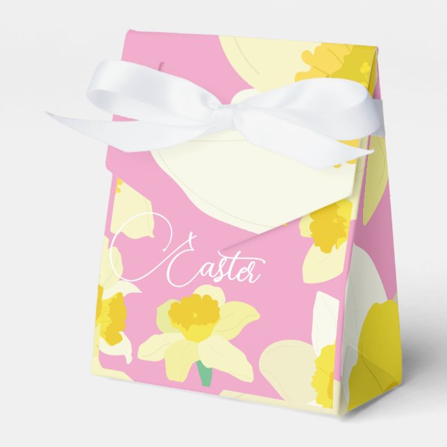 Happy Easter. Favor Box (Front Side)