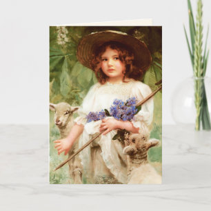 Happy Easter. Fine Art Easter Card