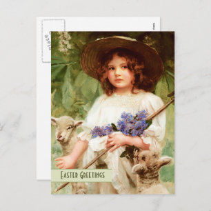 Happy Easter. Fine Art Postcard