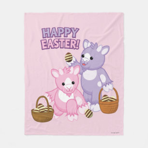 Happy Easter! Fleece Blanket