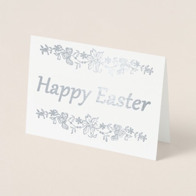 Happy Easter Foil Card (Front)