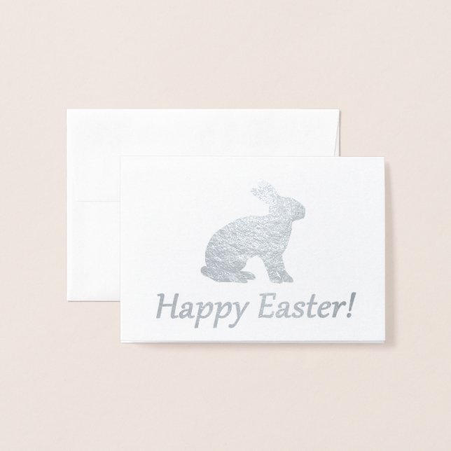 Happy Easter! Foil Card (Front With Envelope)