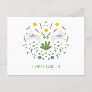 Happy Easter Folk Stale Card