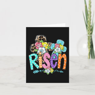 Happy Easter For Christian Girls Mom He Is Risen L Card