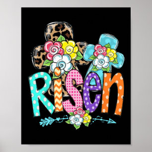 Happy Easter For Christian Girls Mom He Is Risen L Poster