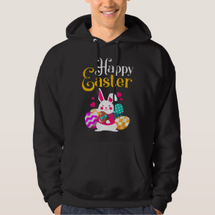 Happy Easter for Girls and Women  Easter Hoodie