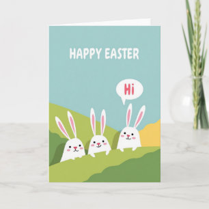 Happy Easter Friends Scene Card